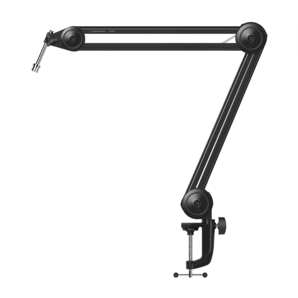ADJUSTABLE MICROPHONE BOOM ARM  - MICROPHONE BOOM ARM WITH INCLUDED DESK CLAMP